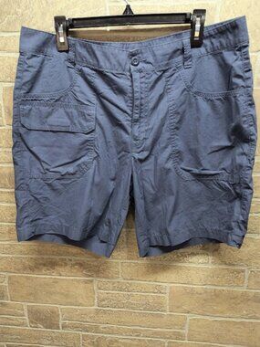 Mens Columbia Dark Blue Shorts Size 36W 8L